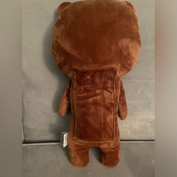 Teddy Bear Car Seat Shoulder Strap Pillow Made by Pattern in Korea EUC - Picture 2 of 5